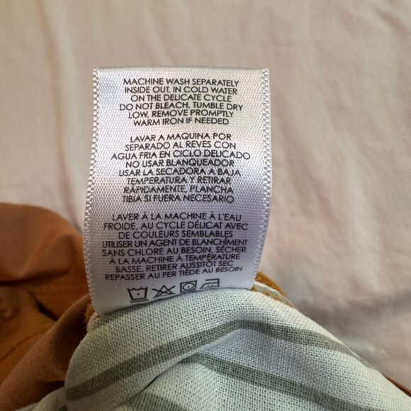 Cabi Paper Bag Cargo Pants - Camel Brown Style 6045 - Women's Size 6 - Picture 14 of 14